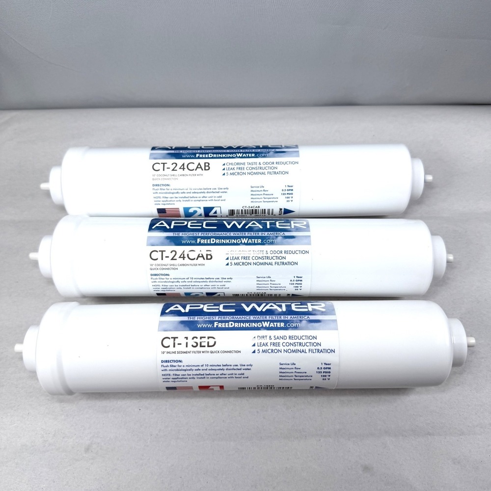 APEC Water Systems FILTER-SET-CTOP APEC Water Countertop Reverse Osmosis Replace